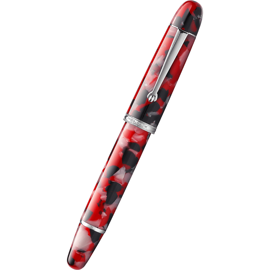 Penlux Masterpiece Grande Fountain Pen - Koi Red and Black - Pen Boutique Ltd