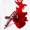Penlux Masterpiece Grande Fountain Pen - Koi Red and Black - Pen Boutique Ltd