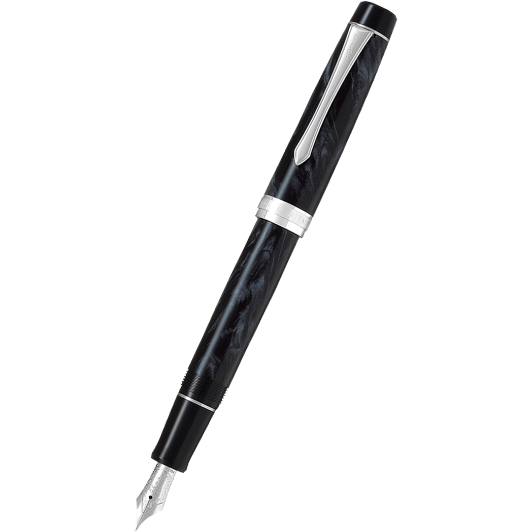 Pilot Custom Heritage SE Fountain Pen - Marble Black - Pen Boutique Ltd