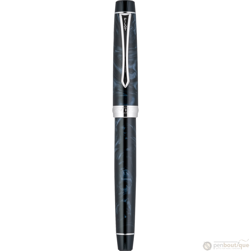 Pilot Custom Heritage SE Fountain Pen - Marble Black - Pen Boutique Ltd