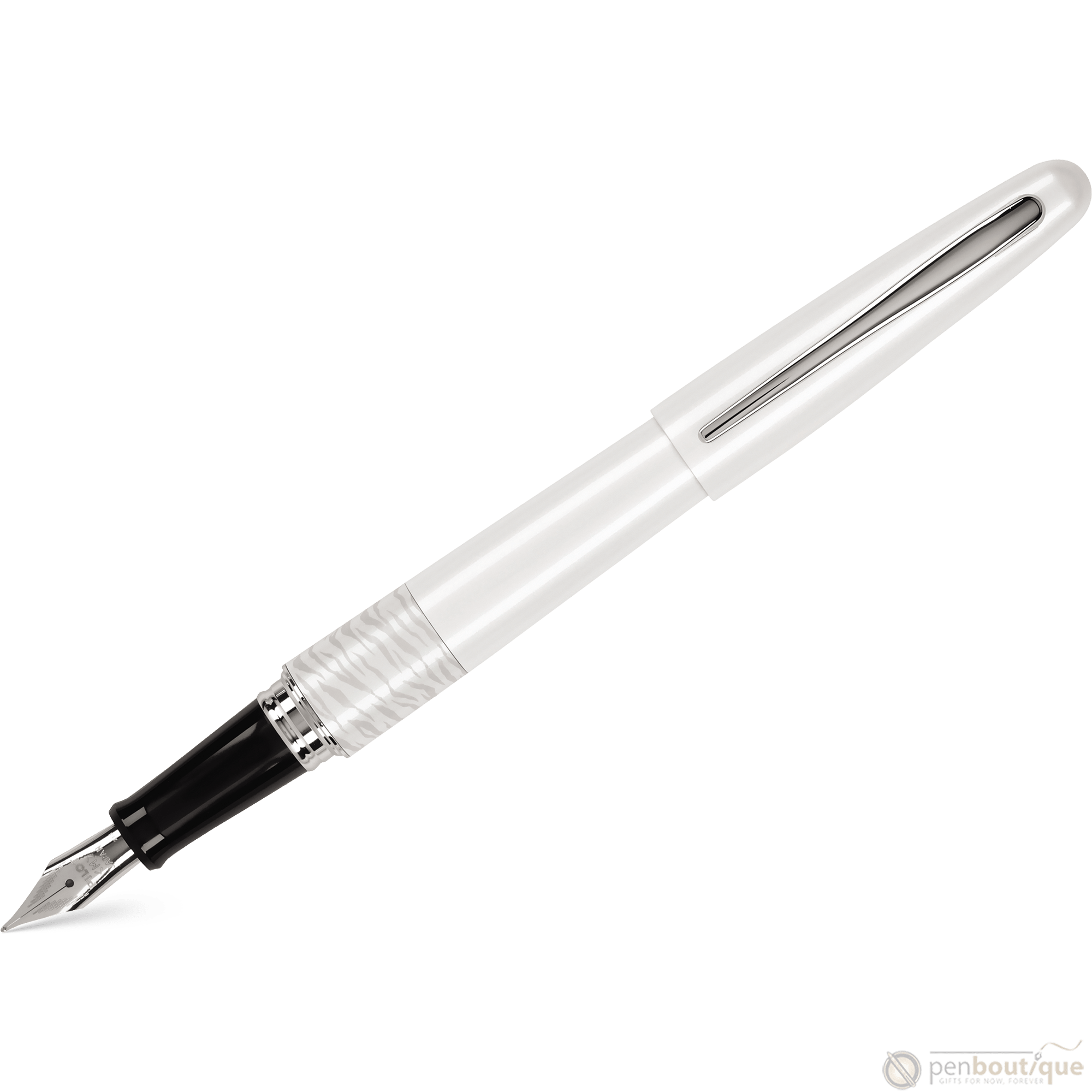 Pilot Fountain Pen - MR Collection - Animal - White Tiger - Pen Boutique Ltd