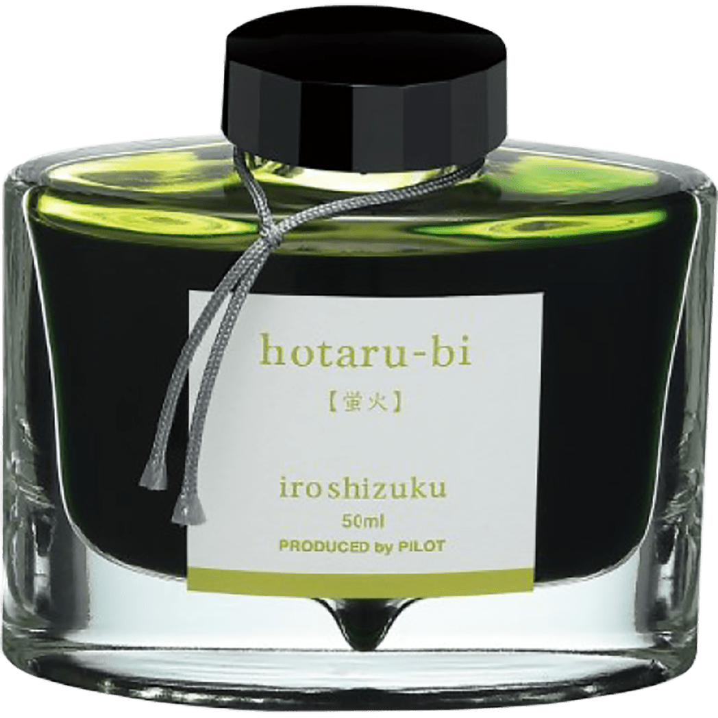 Pilot Iroshizuku Light of Fireflies (Hotaru - Bi) Ink Bottle - Pen Boutique Ltd