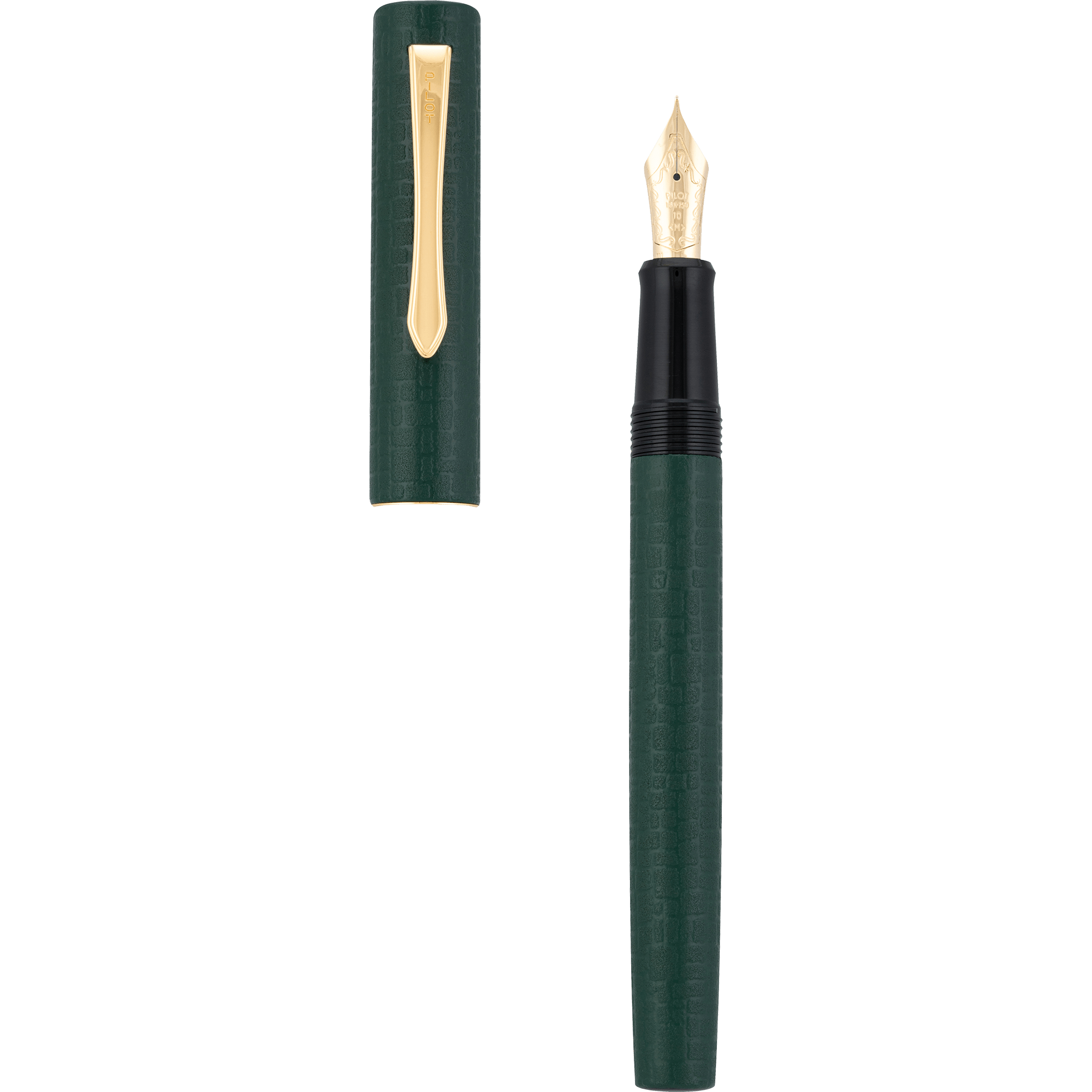 Pilot Ishime Fountain Pen - Hunter Green - Pen Boutique Ltd