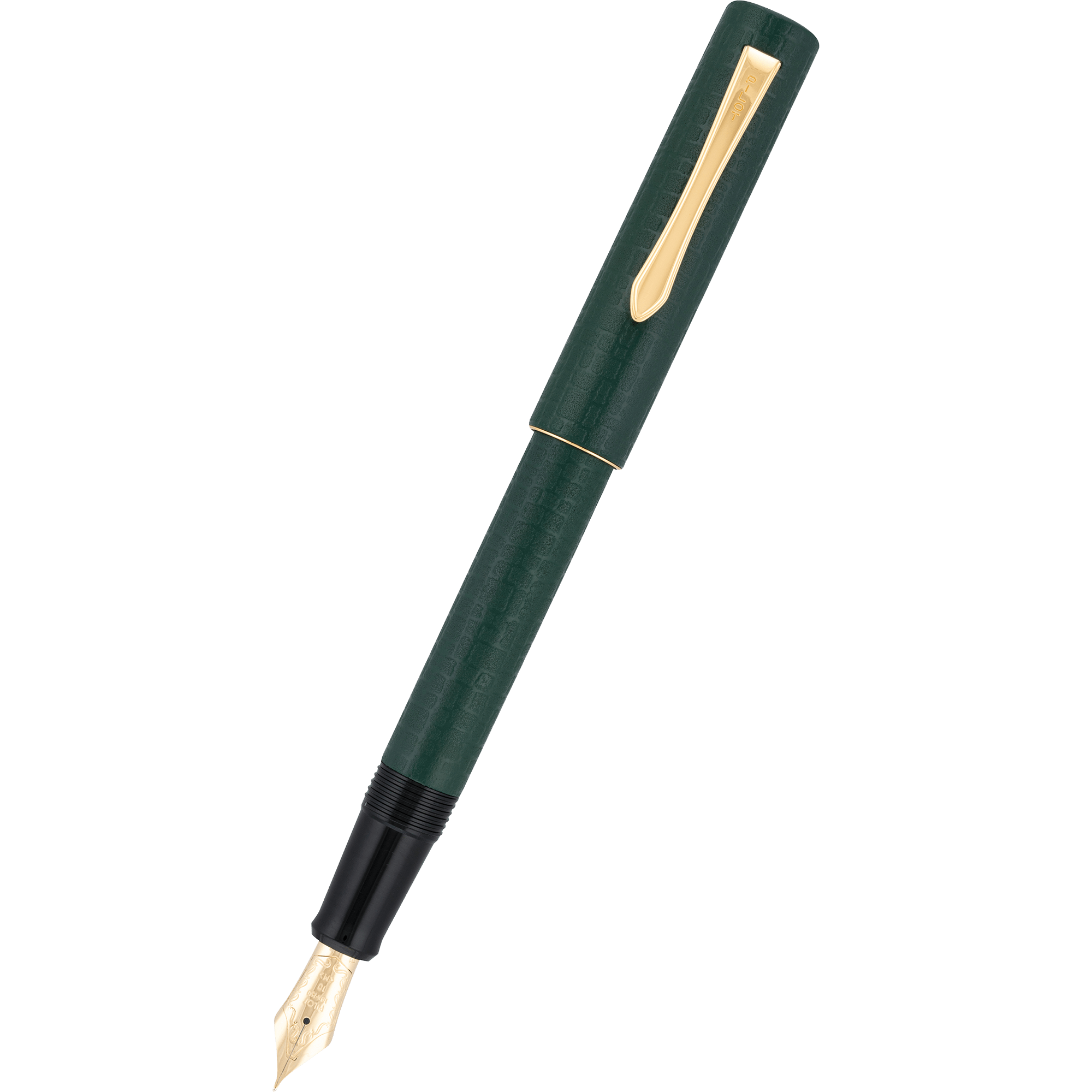 Pilot Ishime Fountain Pen - Hunter Green - Pen Boutique Ltd