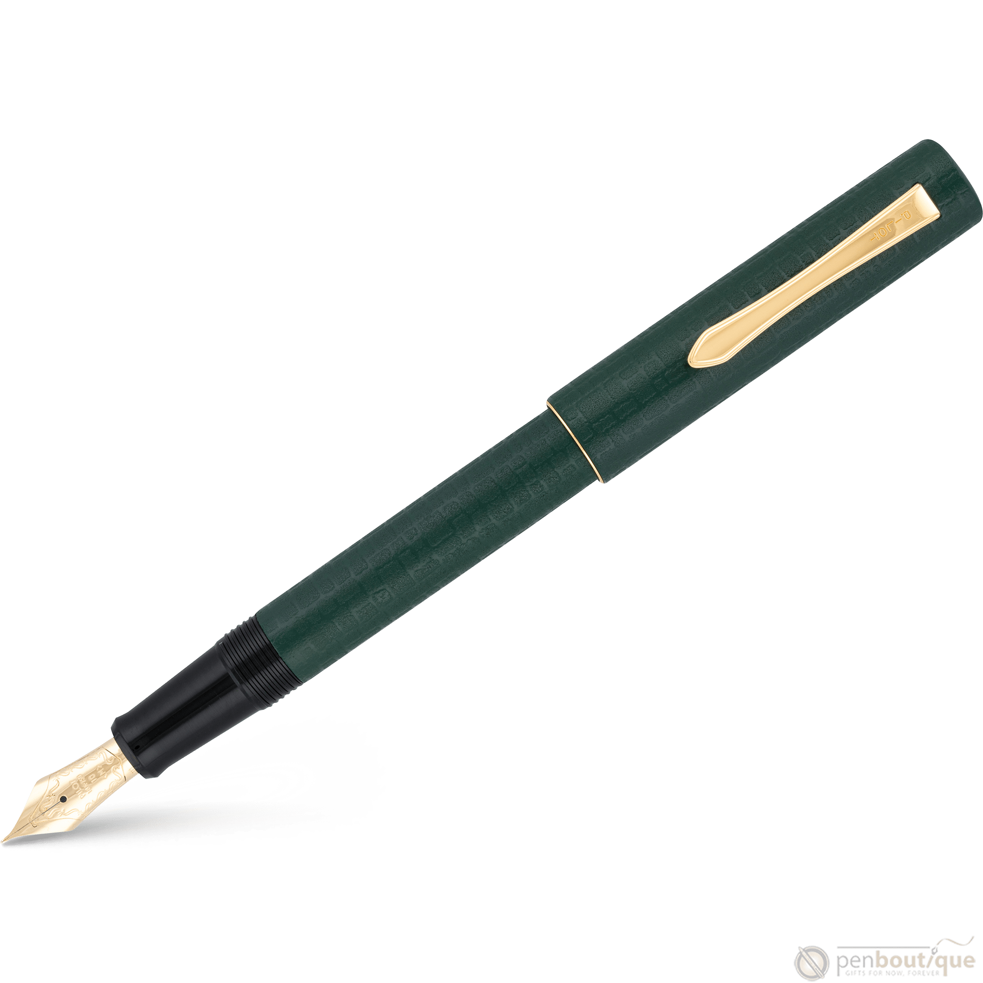 Pilot Ishime Fountain Pen - Hunter Green - Pen Boutique Ltd