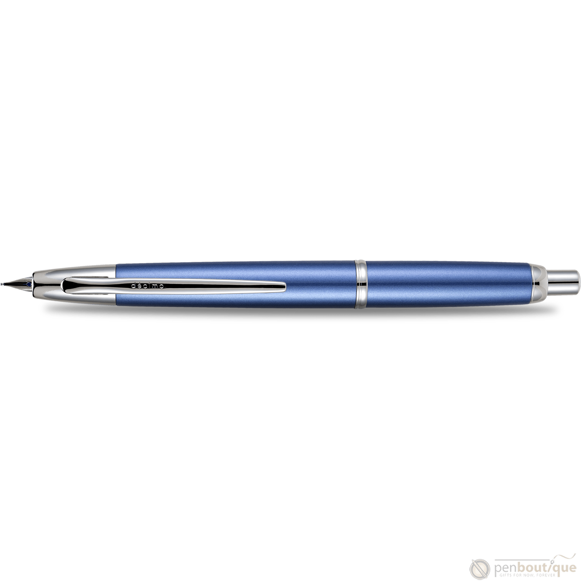 Pilot Vanishing Point Fountain Pen - Decimo Light Blue - Pen Boutique Ltd