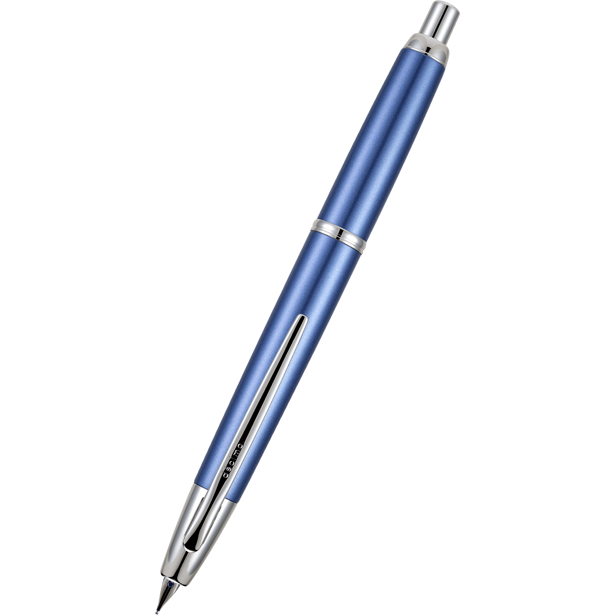 Pilot Vanishing Point Fountain Pen - Decimo Light Blue - Pen Boutique Ltd