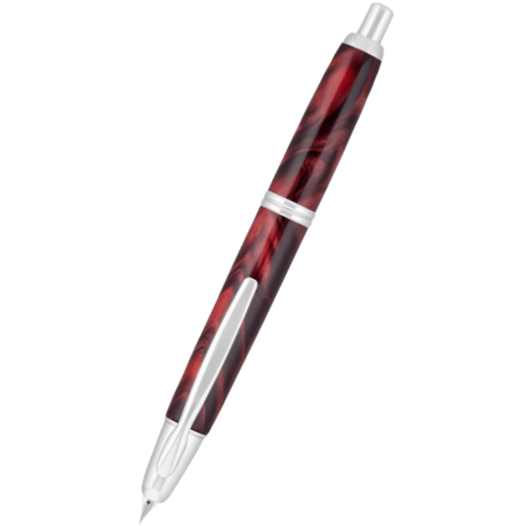 Pilot Vanishing Point SE Fountain Pen - Ruby Red Marble - Pen Boutique Ltd