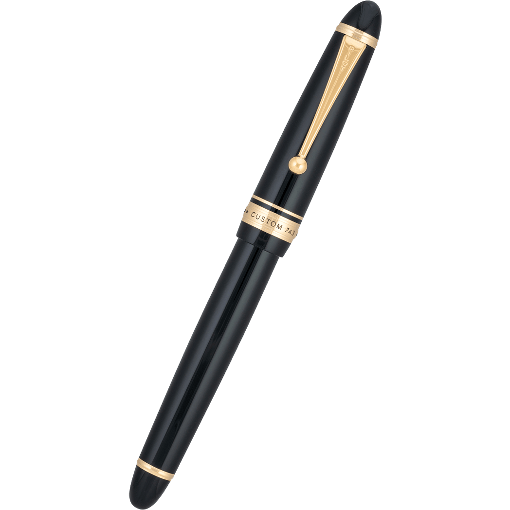 Pilot Custom 743 Fountain Pen - Black - Pen Boutique Ltd