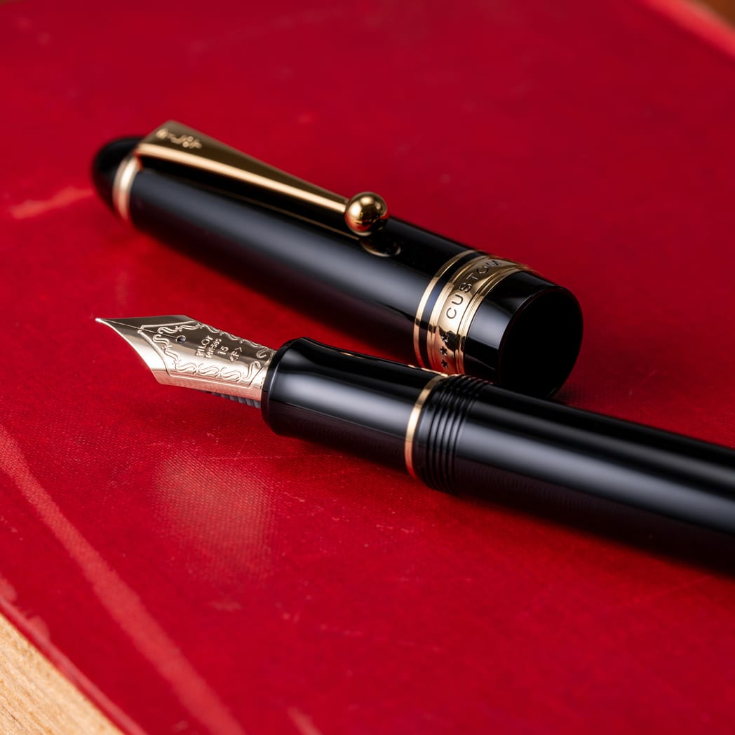 Pilot Custom 743 Fountain Pen - Black - Pen Boutique Ltd