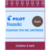 Pilot Fountain Pen Ink Cartridges - Sepia - Pen Boutique Ltd