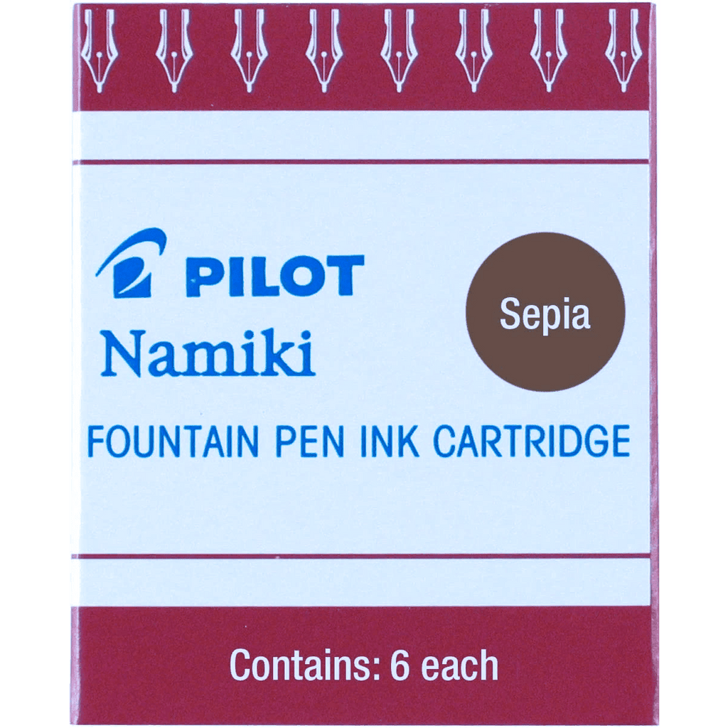 Pilot Fountain Pen Ink Cartridges - Sepia - Pen Boutique Ltd