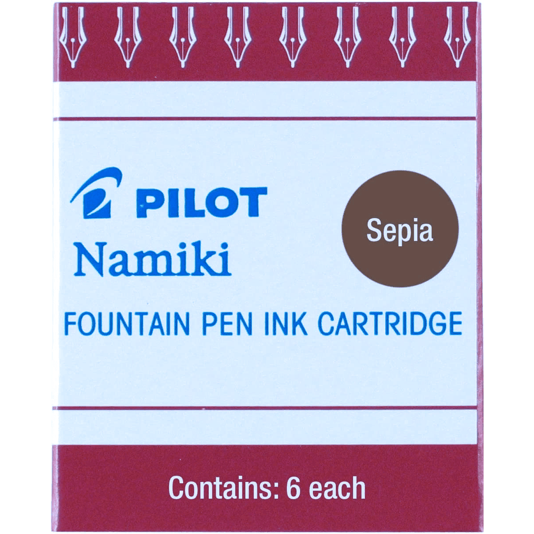 Pilot Fountain Pen Ink Cartridges - Sepia - Pen Boutique Ltd