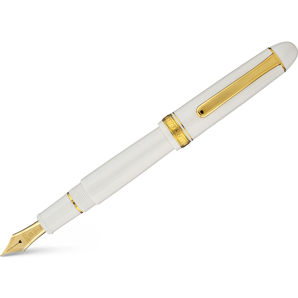 Platinum 3776 Century Fountain Pen - Chenonceau White - Pen Boutique Ltd