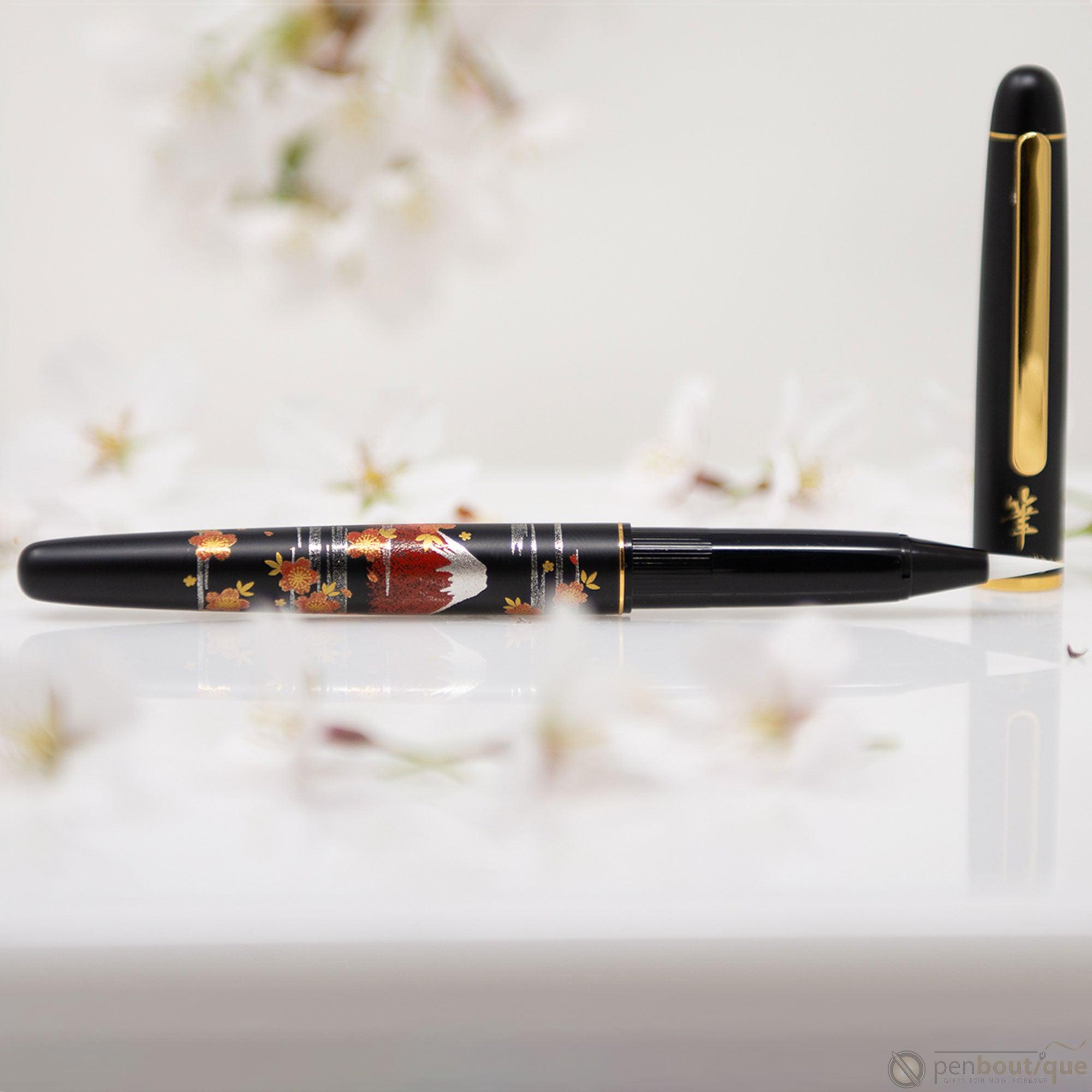 Platinum Classic Brush Pen - Mt. Fuji and Cherry Blossoms - Pen Boutique Ltd