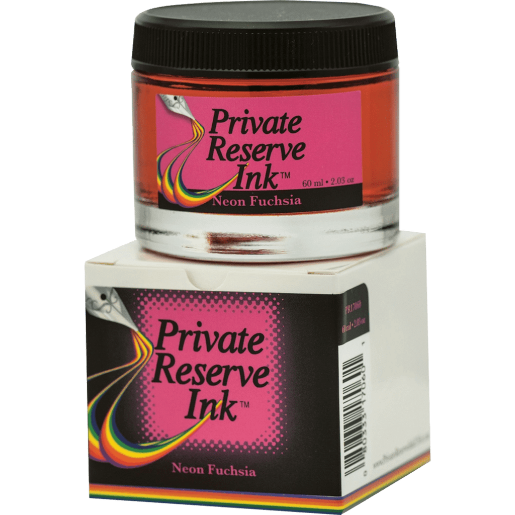 Private Reserve Ink Bottle - Neon Fuchsia - 60ml - Pen Boutique Ltd