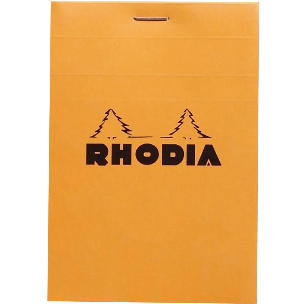Rhodia N° 12 Pad - Orange - Graph - Pen Boutique Ltd