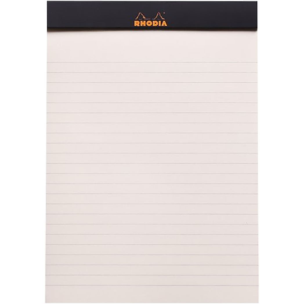 Rhodia Soft Cover Stapled Notepad Orange The "R" 6 X 8-Pen Boutique Ltd