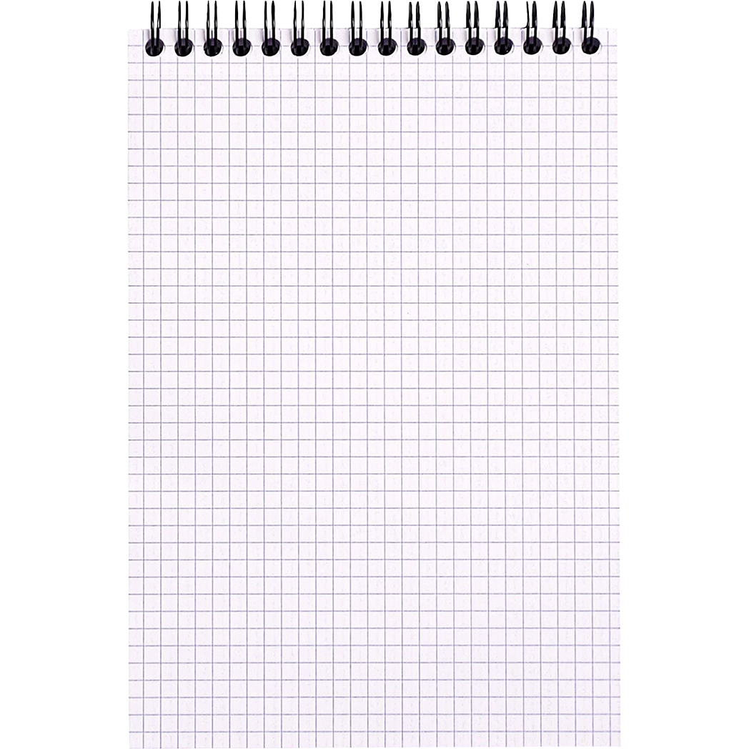 Rhodia Notepads Graph Black WB 6 X 8 1/4-Pen Boutique Ltd