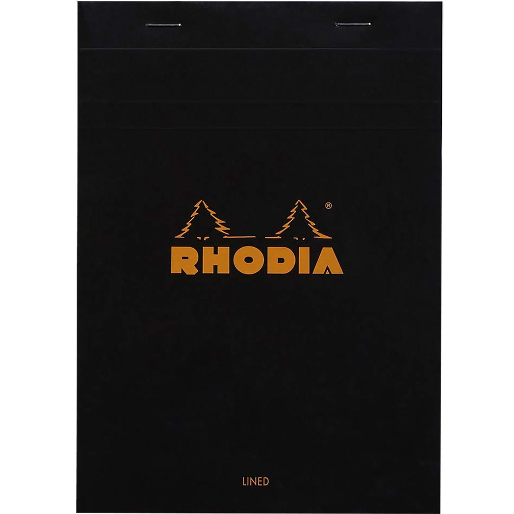 Rhodia Notepads Black RWM 80S 6 X 8-1/4-Pen Boutique Ltd