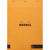 Rhodia Soft Cover Stapled Notepad Orange The "R" 8-Pen Boutique Ltd