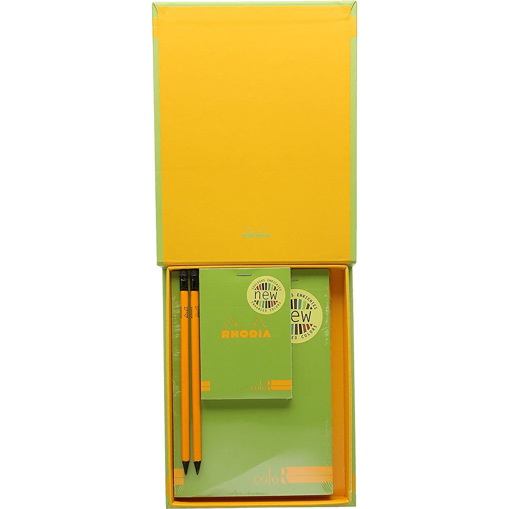 Rhodia ColoR Premium Treasure Boxes - Anise Green - Pen Boutique Ltd
