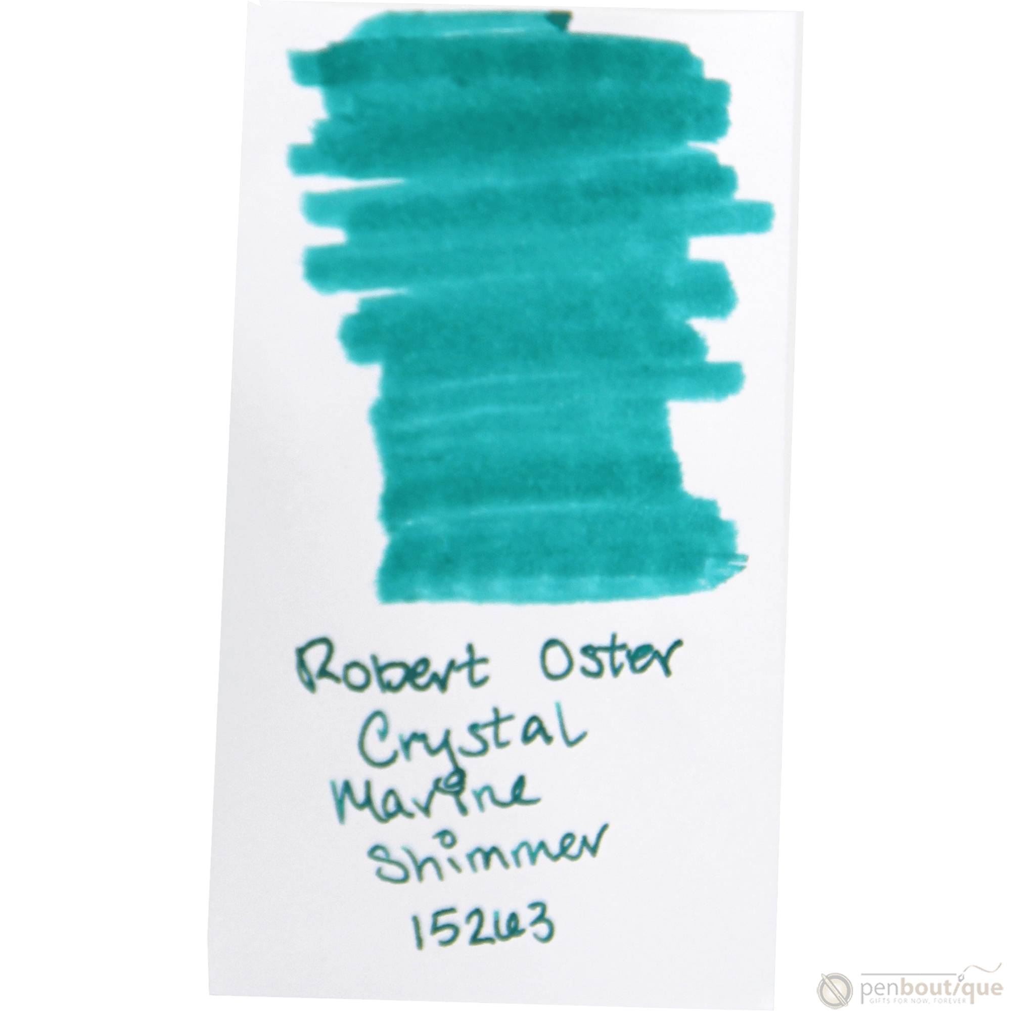 Robert Oster Shake'N'Shimmy Ink Bottle - Crystal Marine - 50ml - Pen Boutique Ltd