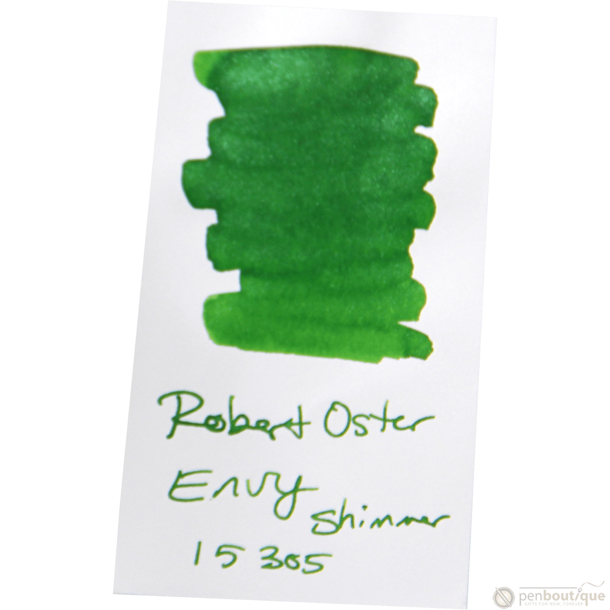 Robert Oster Shake'N'Shimmy Ink Bottle - Envy Green - 50ml - Pen Boutique Ltd