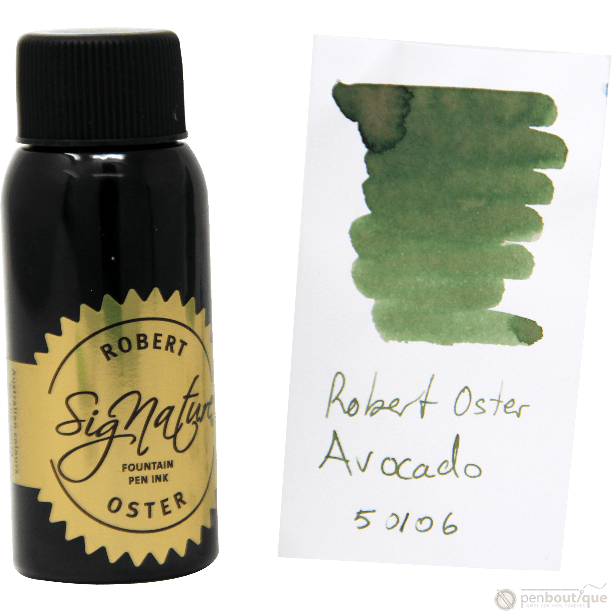 Robert Oster Signature Ink Bottle - Avocado - 50ml - Pen Boutique Ltd