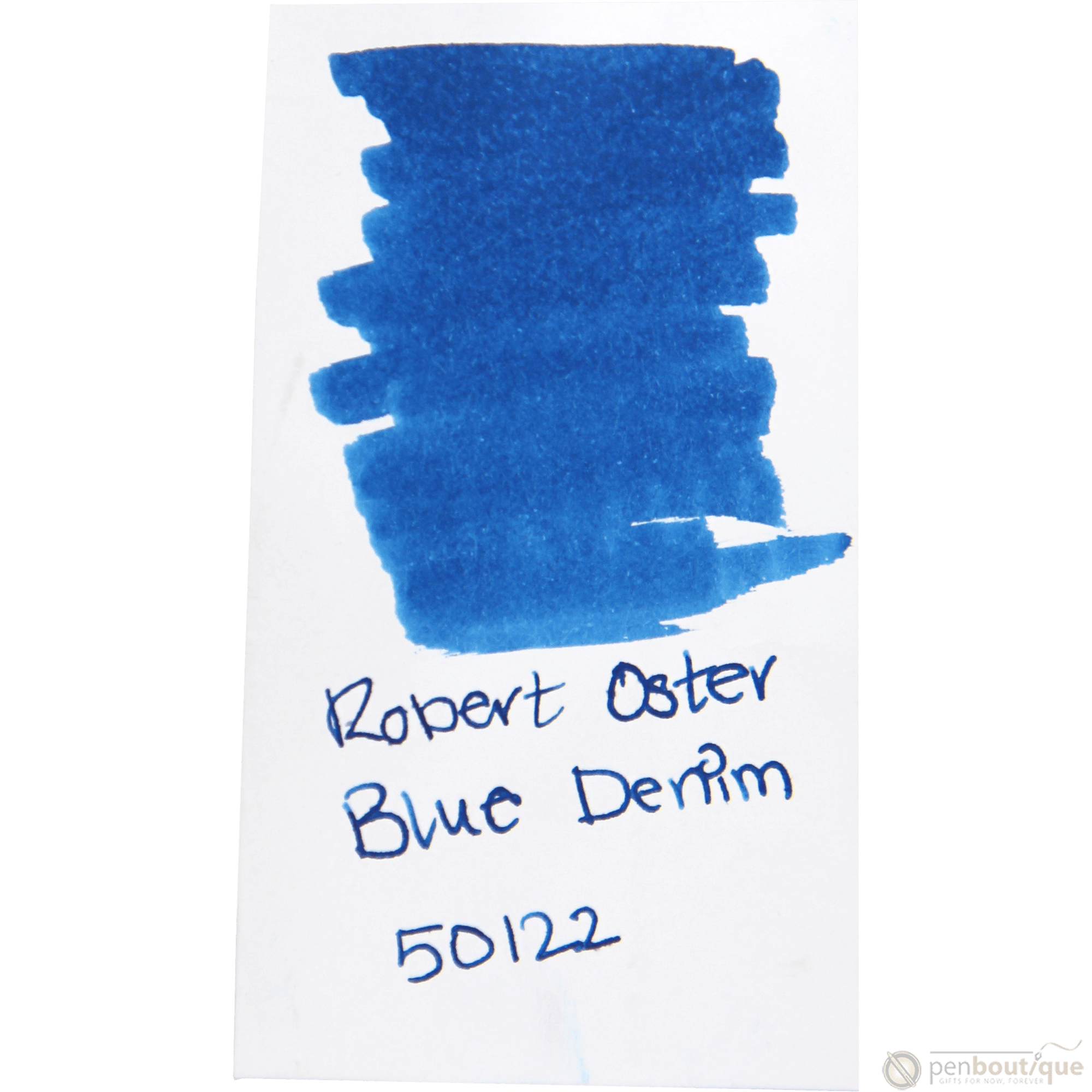 Robert Oster Signature Ink Bottle - Blue Denim - 50ml - Pen Boutique Ltd
