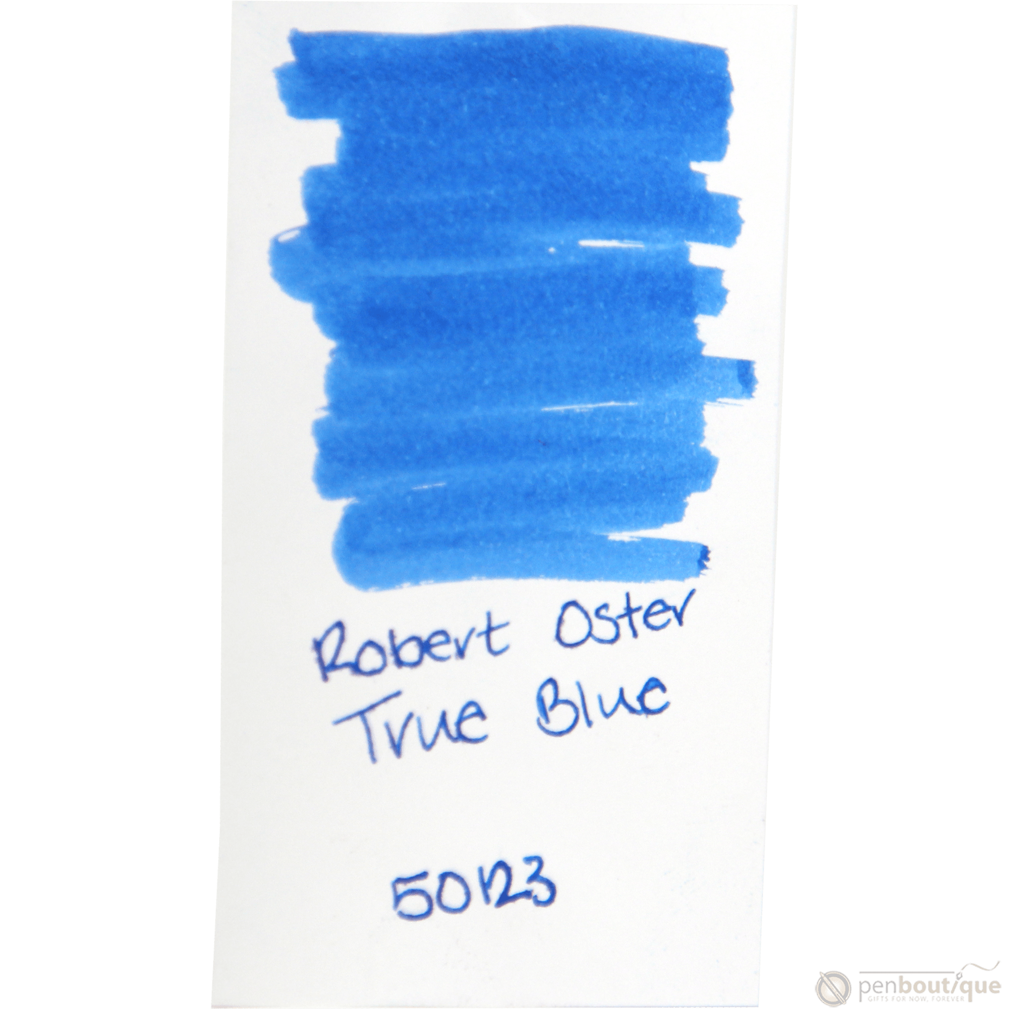 Robert Oster Signature Ink Bottle - True Blue - 50ml - Pen Boutique Ltd