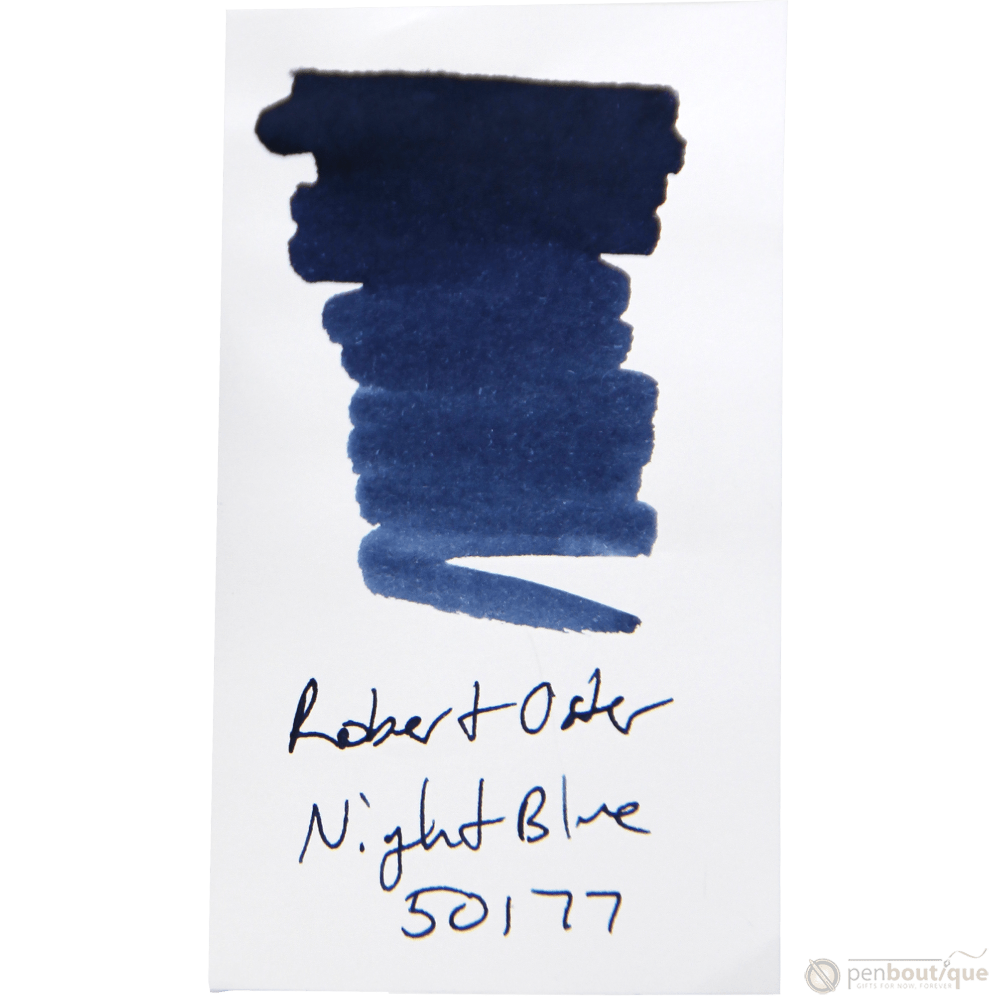 Robert Oster Signature Ink Bottle - Blue Night - 50ml - Pen Boutique Ltd