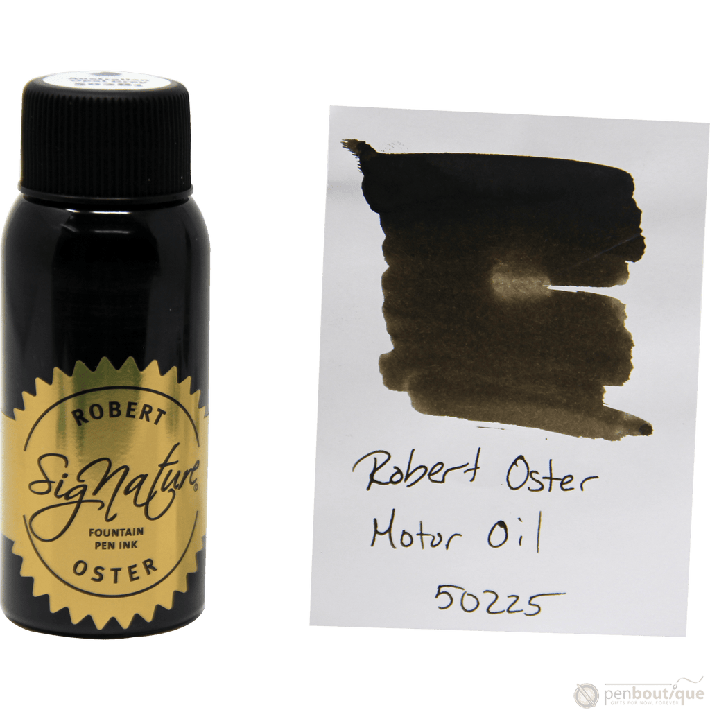 Robert Oster Signature Ink Bottle - Motor Oil - 50ml - Pen Boutique Ltd