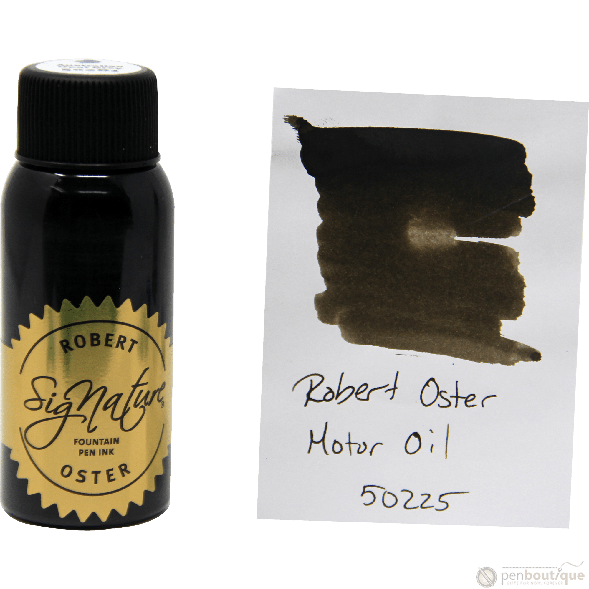 Robert Oster Signature Ink Bottle - Motor Oil - 50ml - Pen Boutique Ltd