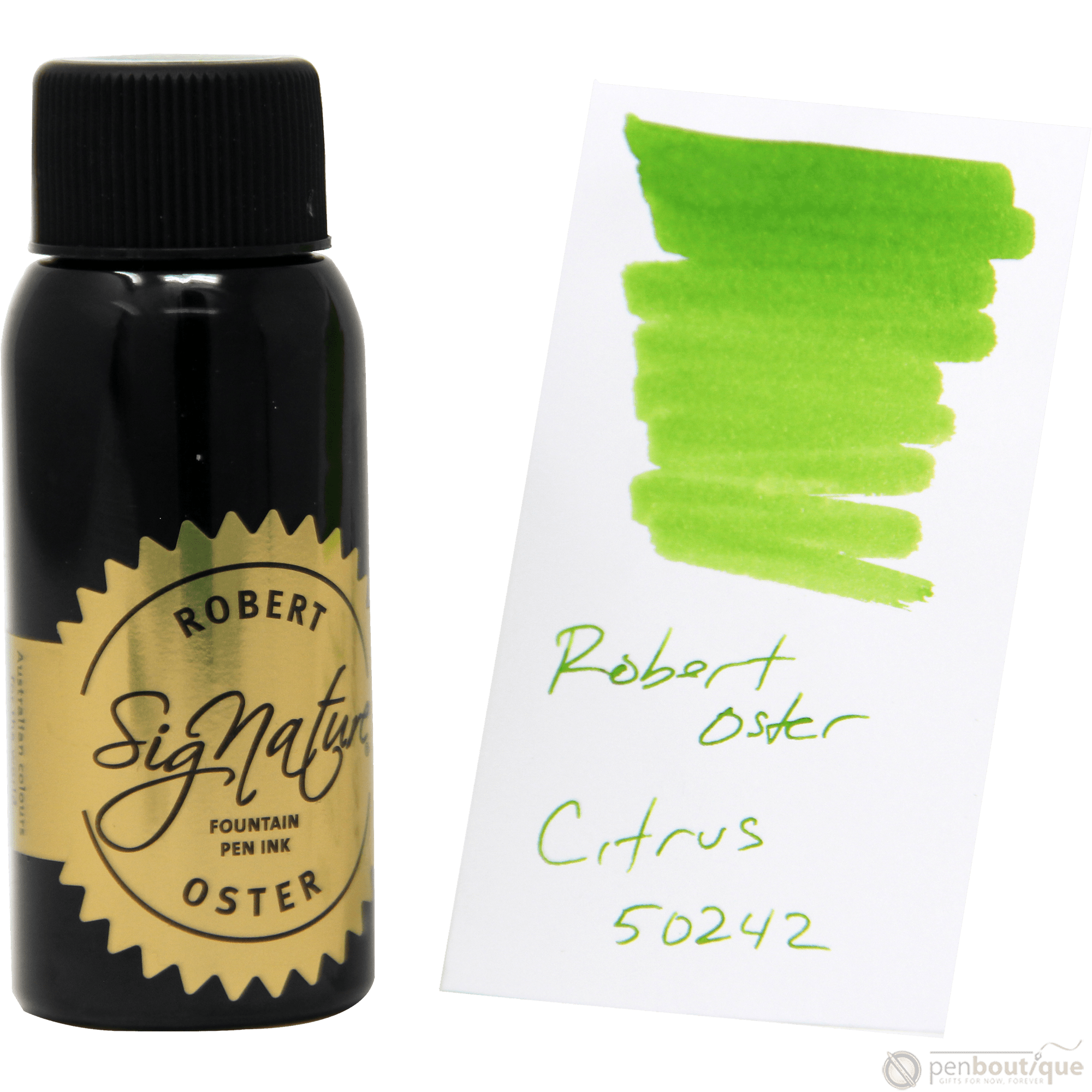 Robert Oster Signature Ink Bottle - Citrus - 50ml - Pen Boutique Ltd
