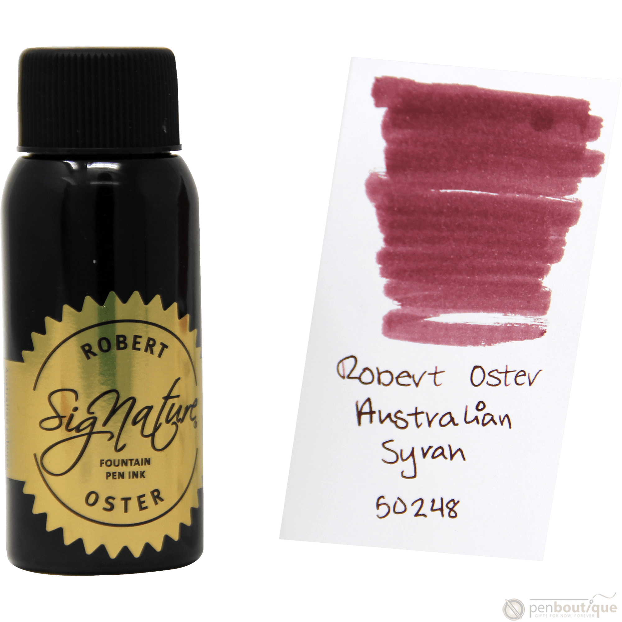 Robert Oster Signature Ink Bottle - Australian Syrah - 50ml - Pen Boutique Ltd