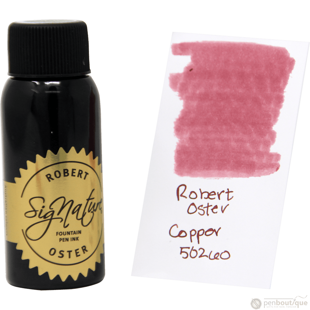 Robert Oster Signature Ink Bottle - Copper - 50ml - Pen Boutique Ltd
