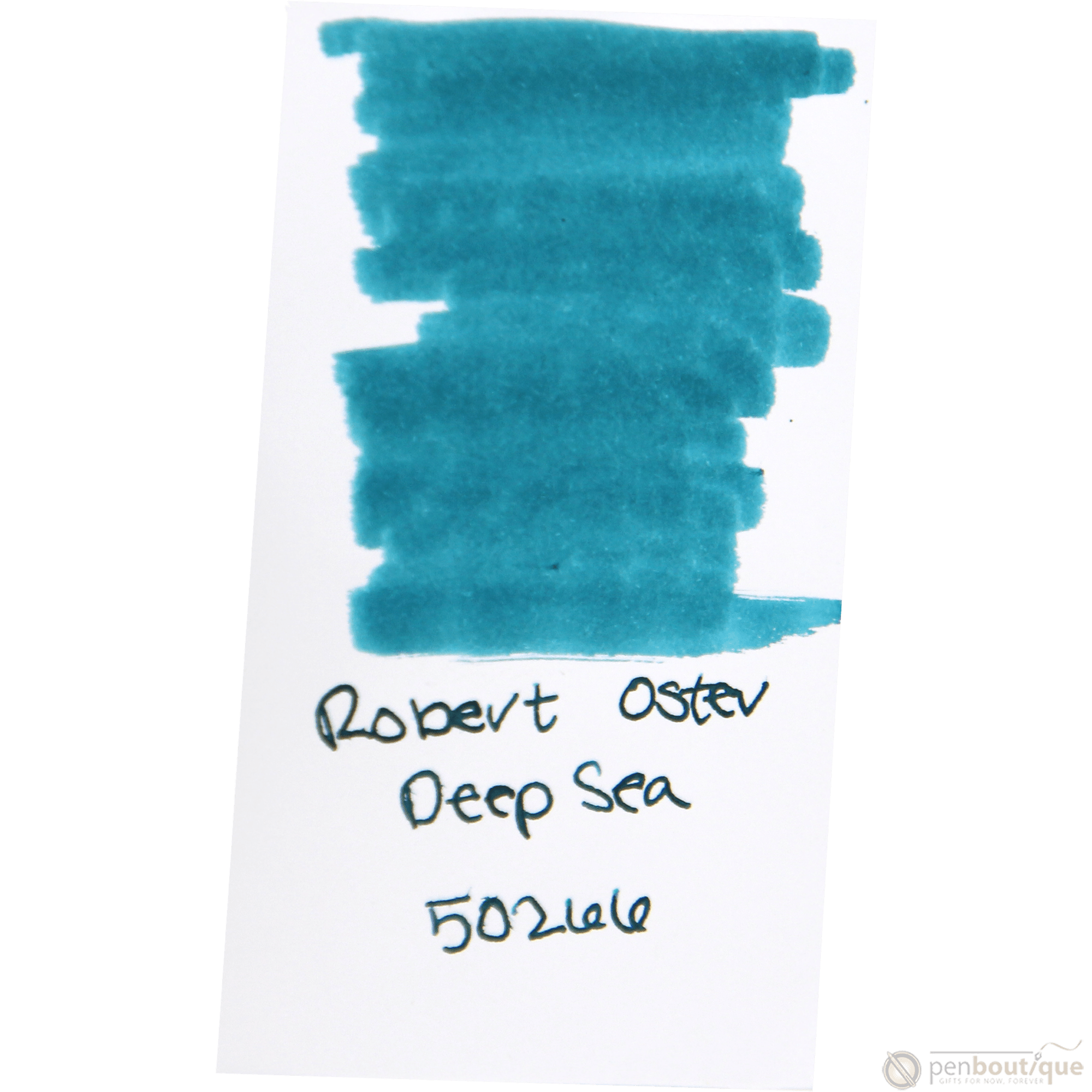 Robert Oster Signature Ink Bottle - Deep Sea - 50ml - Pen Boutique Ltd