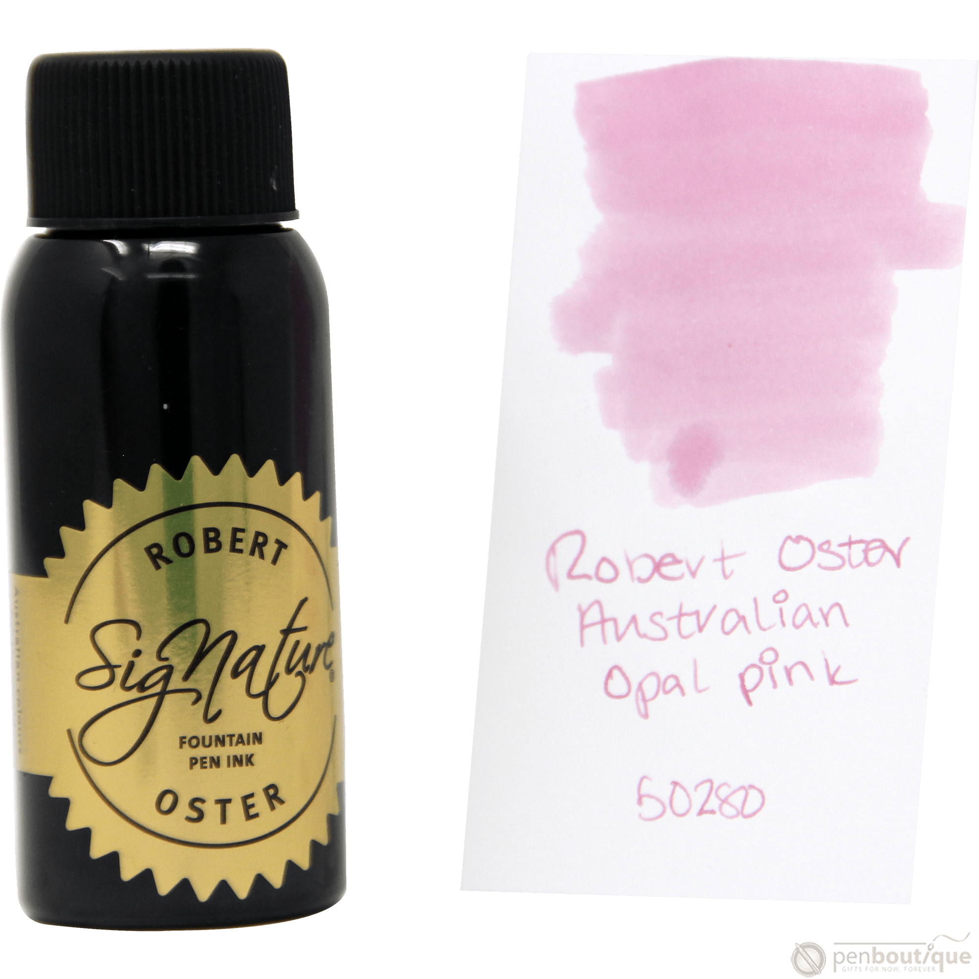 Robert Oster Signature Ink Bottle - Australian Opal Pink - 50ml - Pen Boutique Ltd