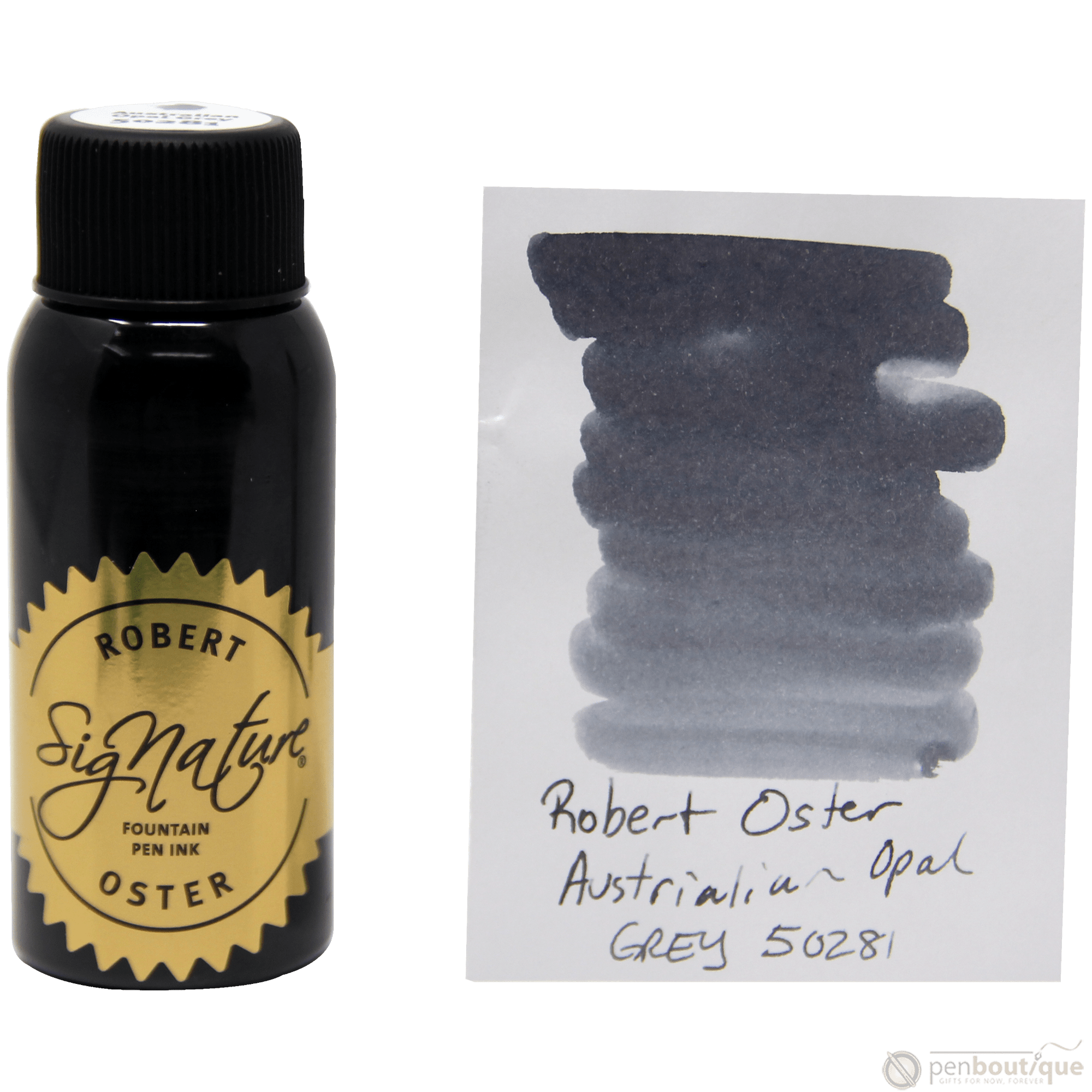 Robert Oster Signature Ink Bottle - Australian Opal Grey - 50ml - Pen Boutique Ltd