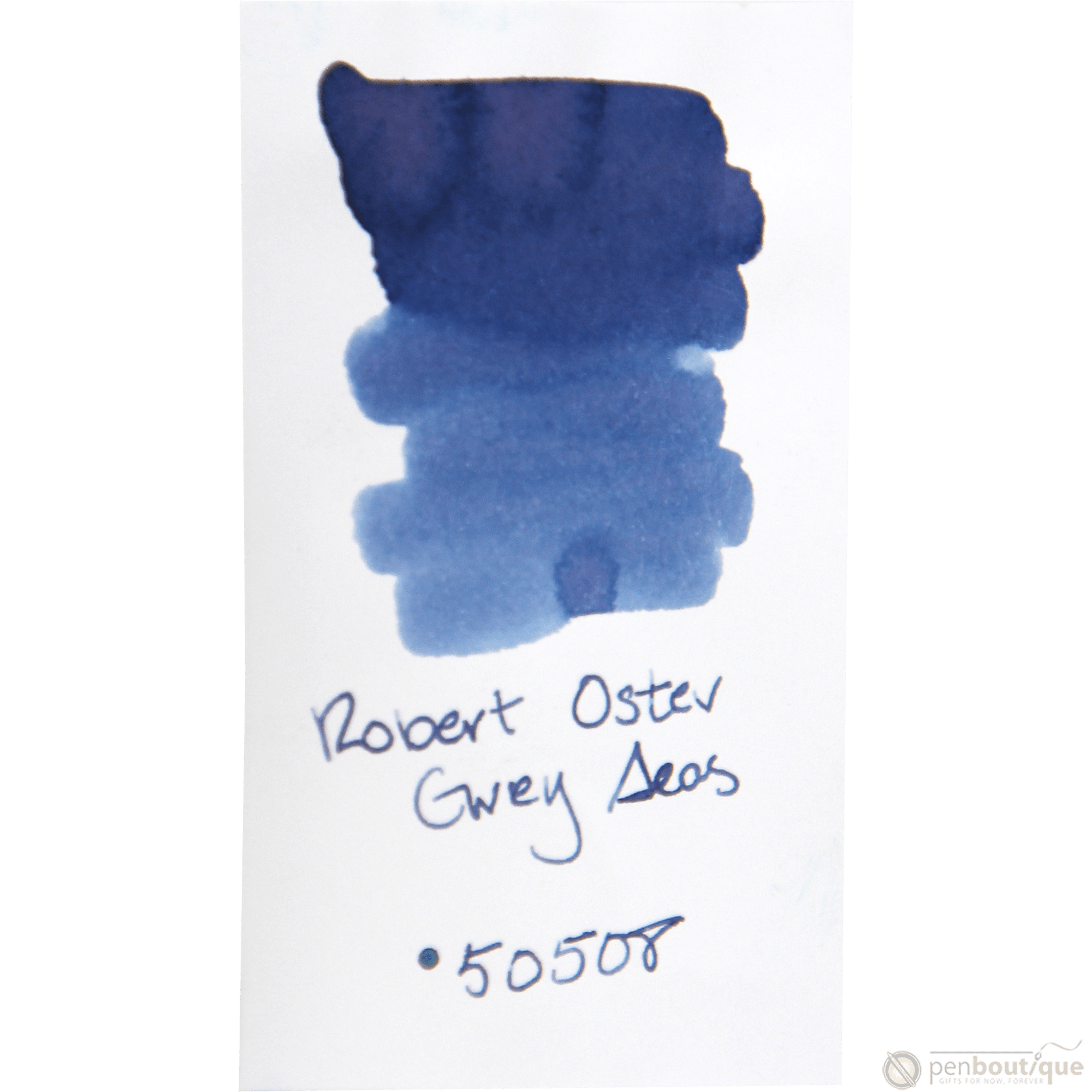 Robert Oster Signature Ink Bottle - Grey Seas - 50ml - Pen Boutique Ltd