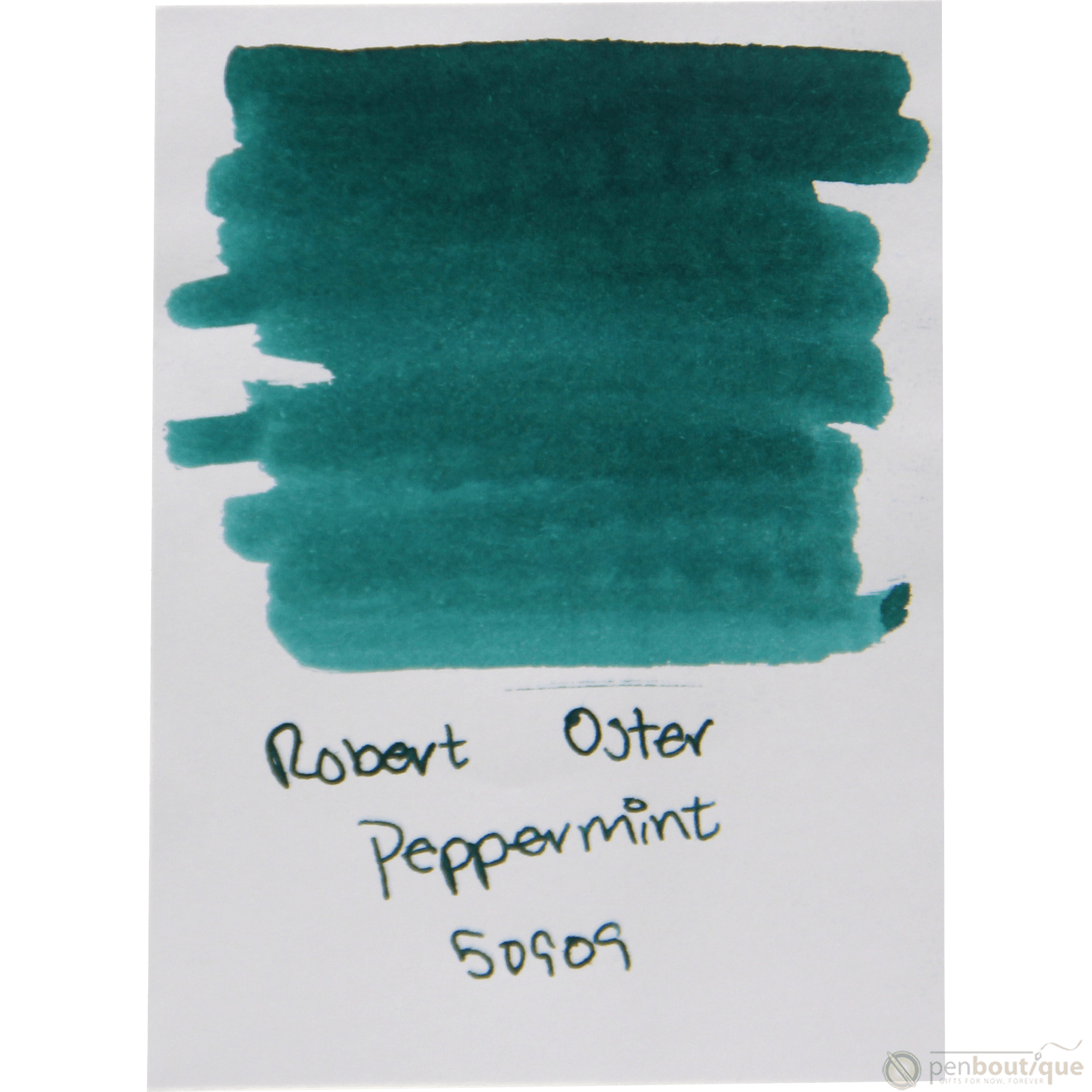 Robert Oster Signature Ink Bottle - Peppermint - 50ml - Pen Boutique Ltd