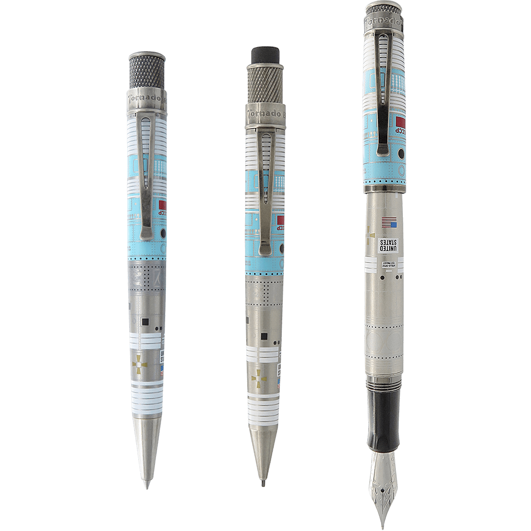 Retro 51 Tornado Limited Edition Pen - Apollo Soyuz Collectors Set - Pen Boutique exclusive. - Pen Boutique Ltd