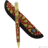 Retro 51 Rickshaw Single Pen Sleeve - Geometric Brown - Pen Boutique Ltd