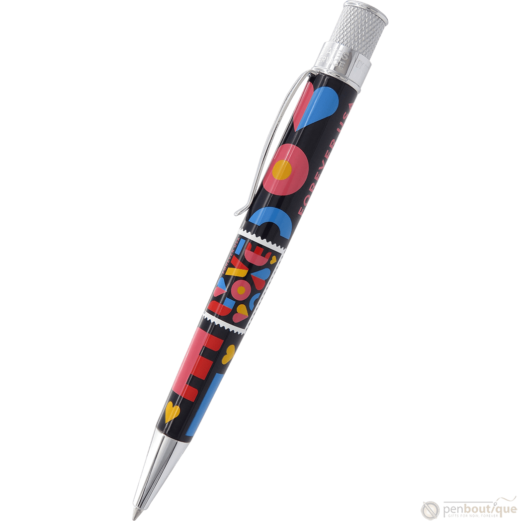 Retro 51 Tornado Rollerball Pen - USPS 2021 Love Stamp - Pen Boutique Ltd