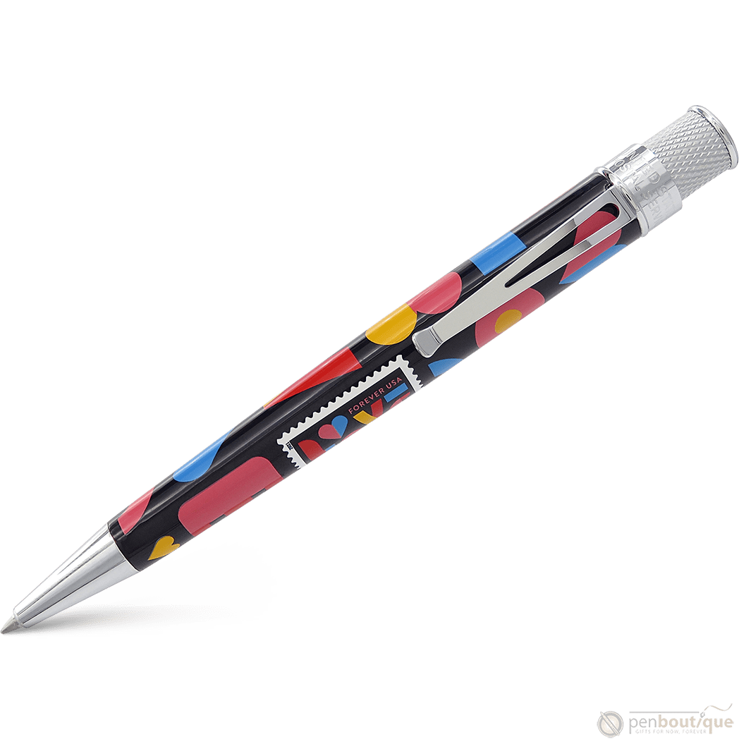 Retro 51 Tornado Rollerball Pen - USPS 2021 Love Stamp - Pen Boutique Ltd