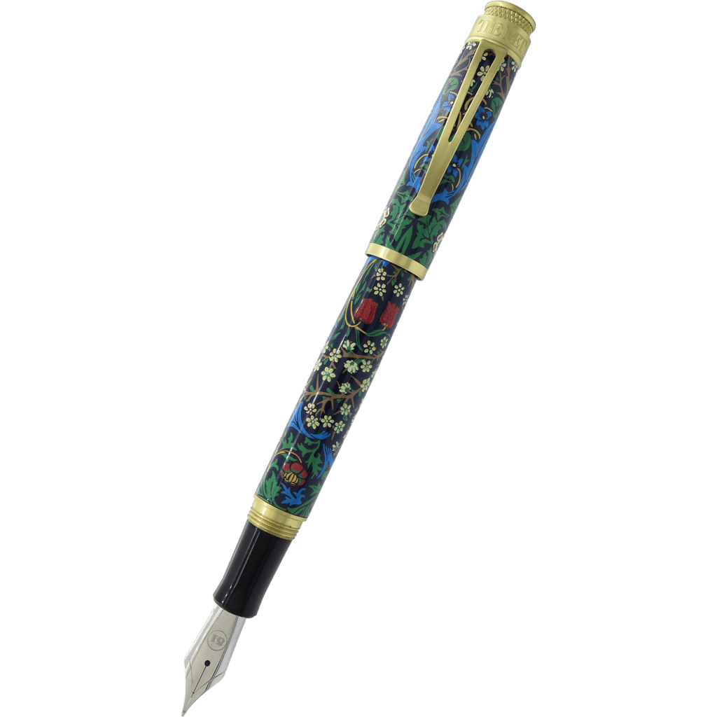 Retro 51 Tornado Fountain Pen - William Morris's Blackthorn - Pen Boutique Ltd