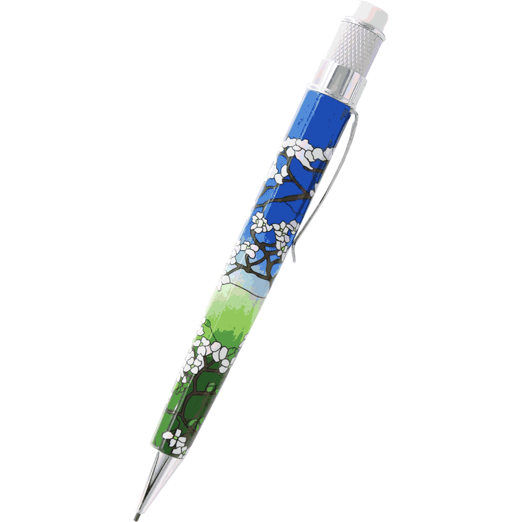 Retro 51 Tornado Pencil - Louis C. Tiffany Favrile Parrots & Dogwood Retro 51