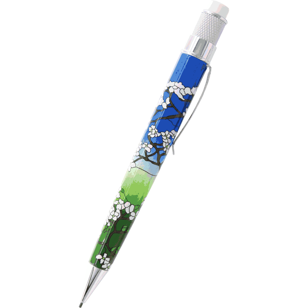 Retro 51 Tornado Pencil - Louis C. Tiffany Favrile Parrots & Dogwood Retro 51
