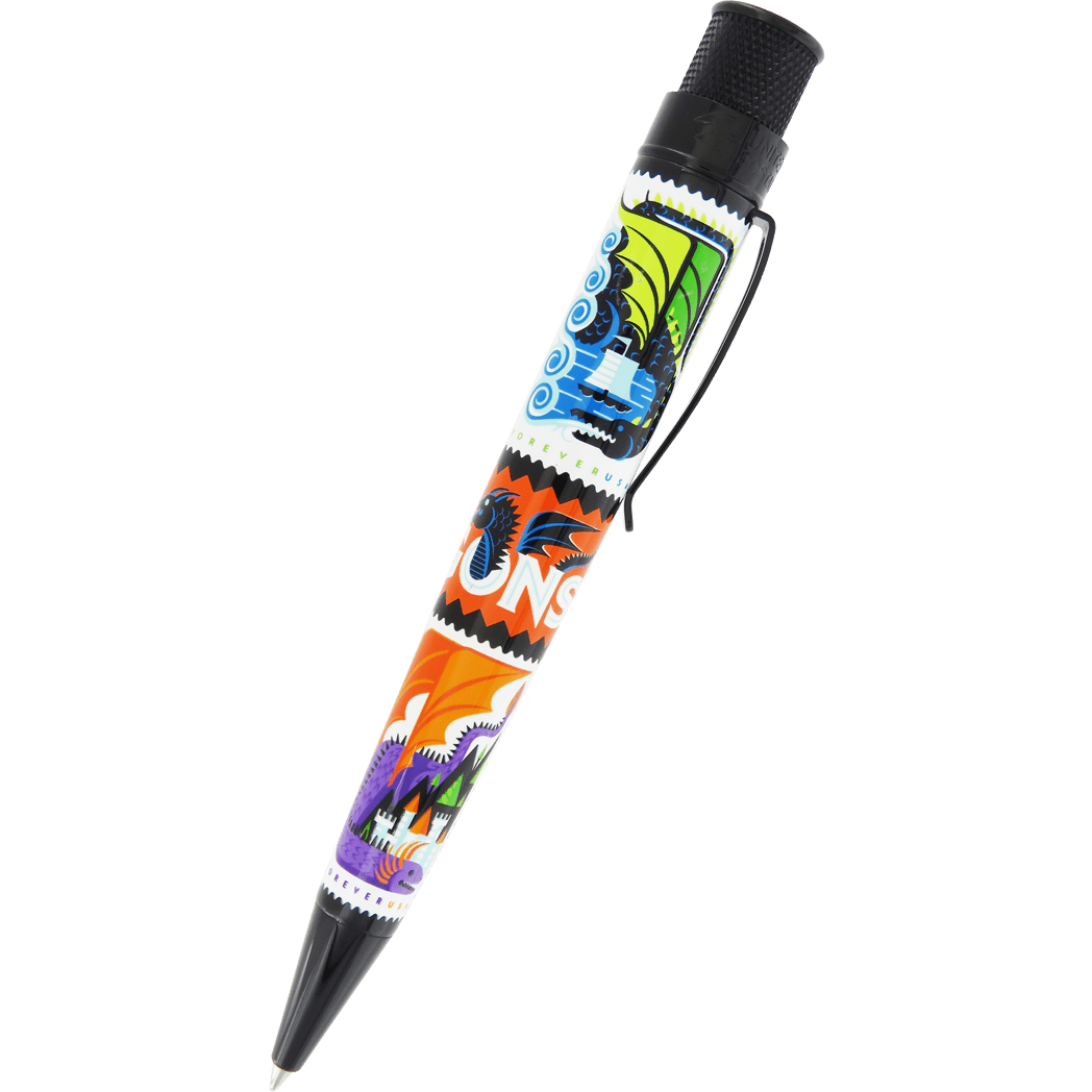 Retro 51 Tornado Rollerball Pen - Big Shot - USPS Dragons - Pen Boutique Ltd